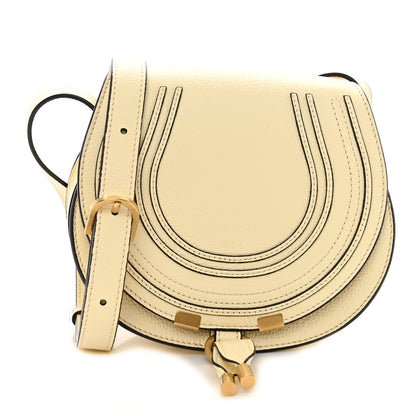 Chloe Calfskin Mini Marcie Round Crossbody Bag Sunlight 1 of 9