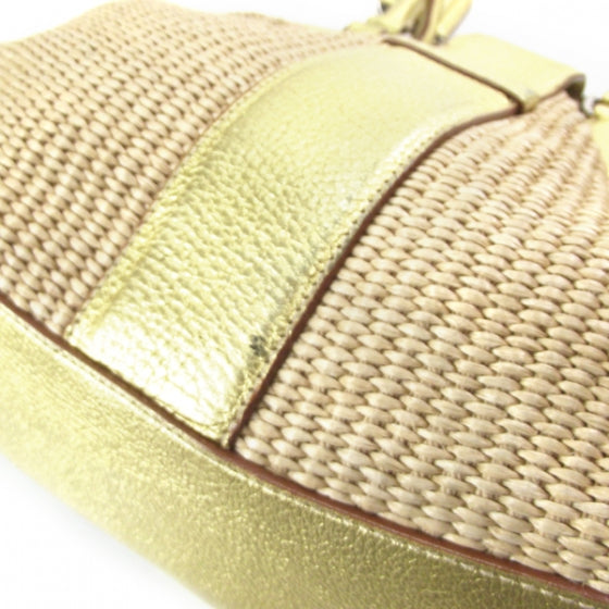 Prada Paglia Straw Leather 5 of 11