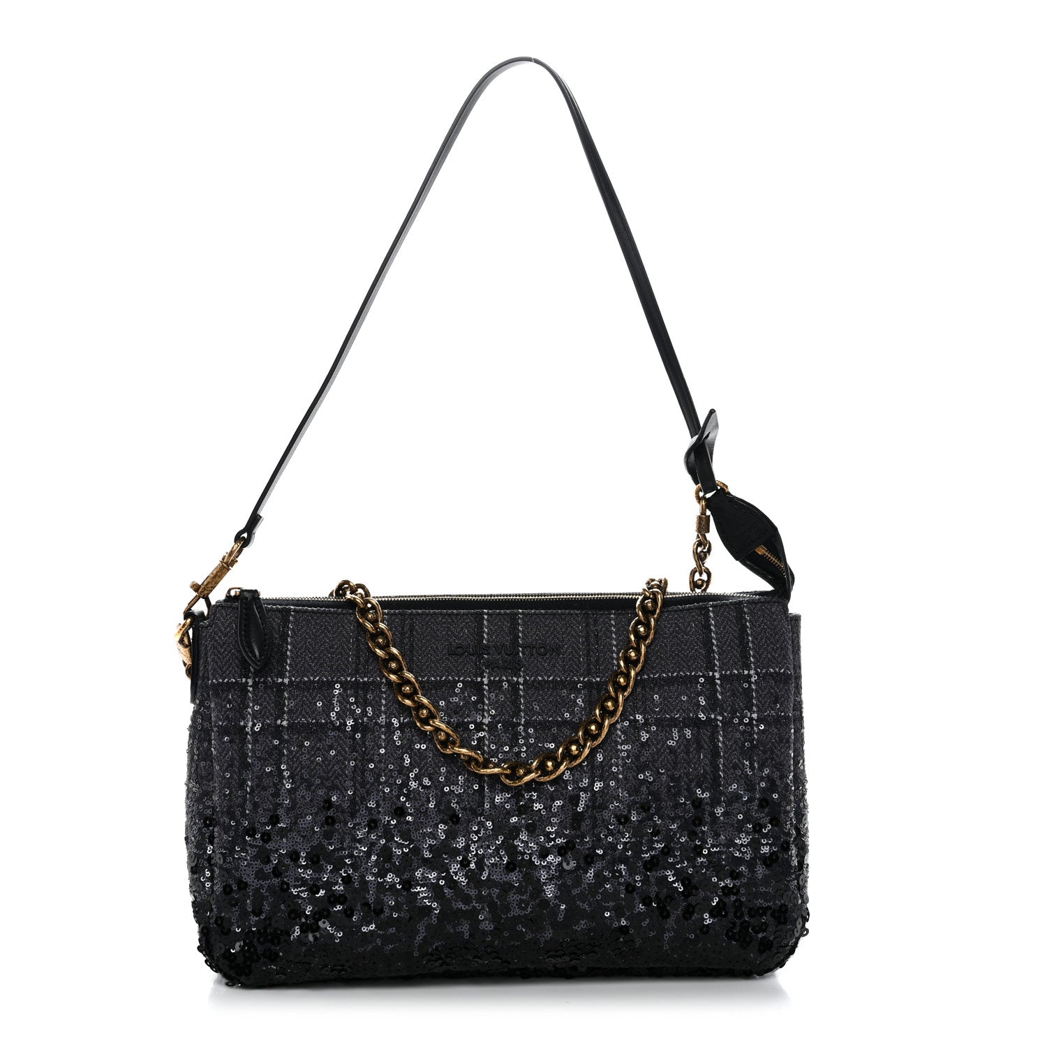 Louis Vuitton Sequin Reverie Pochette Accessories MM Blue 1 of 10
