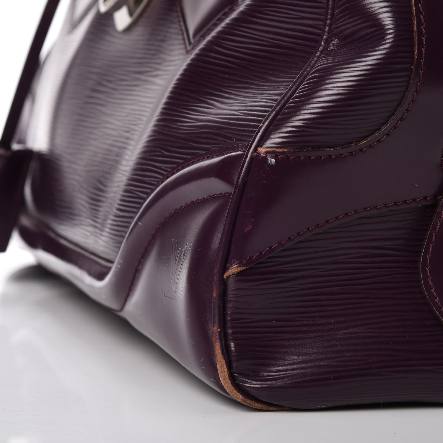 Louis Vuitton Epi Bowling Montaigne GM Cassis 13 of 22