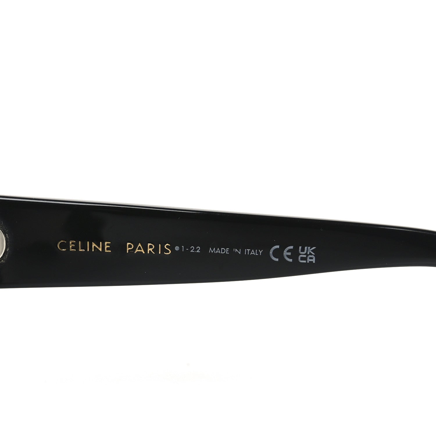 Celine Acetate Triomphe 01 Square Sunglasses CL 40226U Black 5 of 7