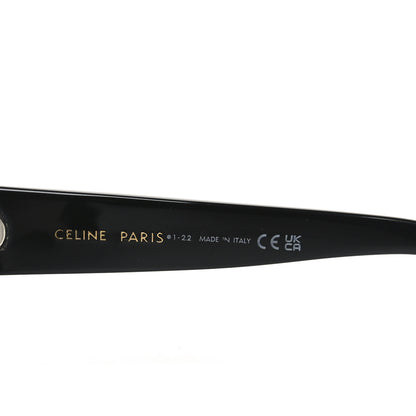Celine Acetate Triomphe 01 Square Sunglasses CL 40226U Black 5 of 7