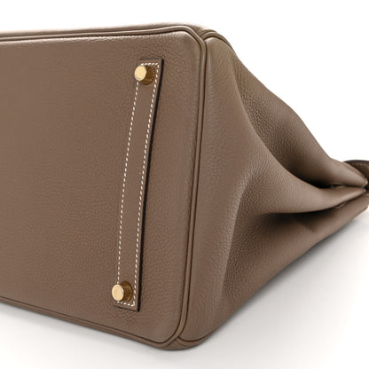 Hermes Togo BIRKIN 35 Etoupe 10 of 12