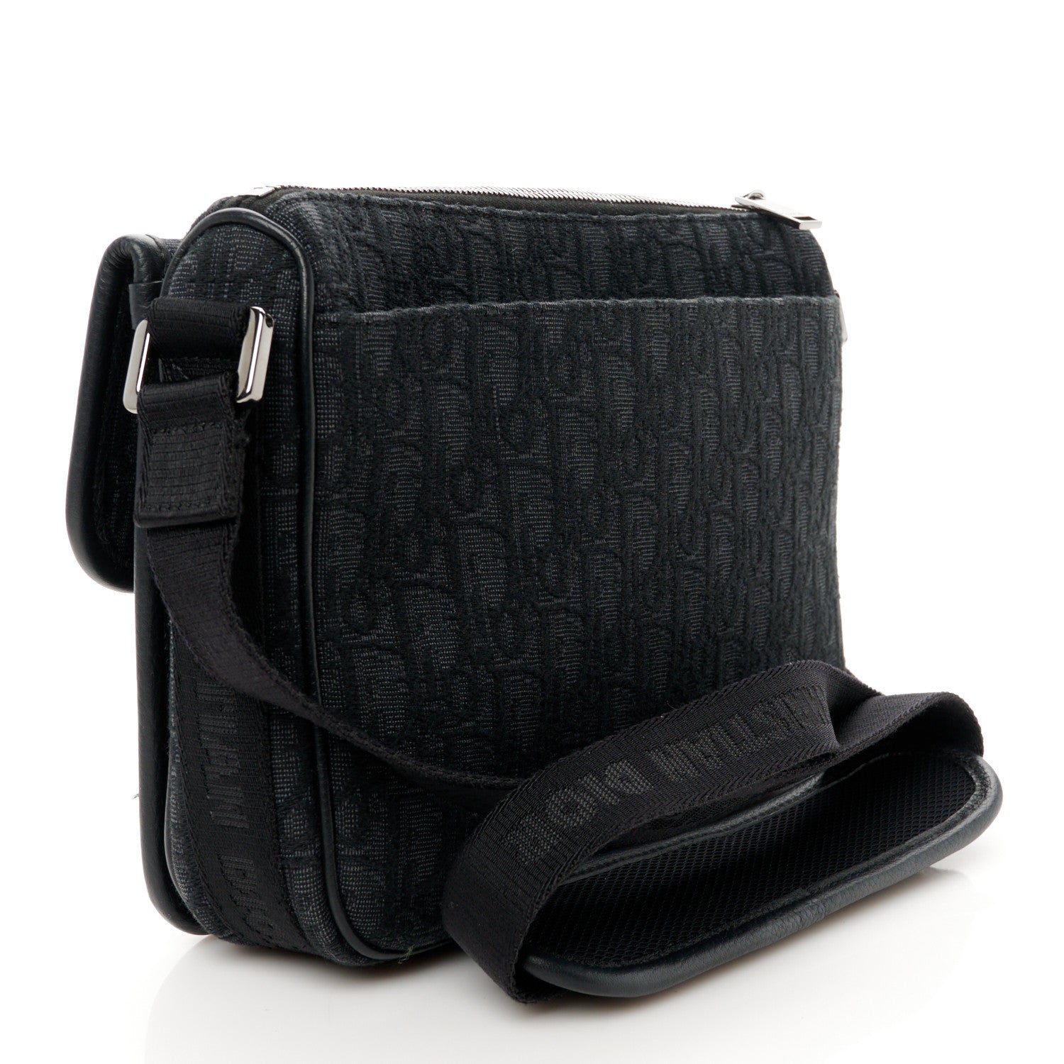 Christian Dior Oblique Jacquard Dior 8 With Strap Black Multicolor 3 of 12