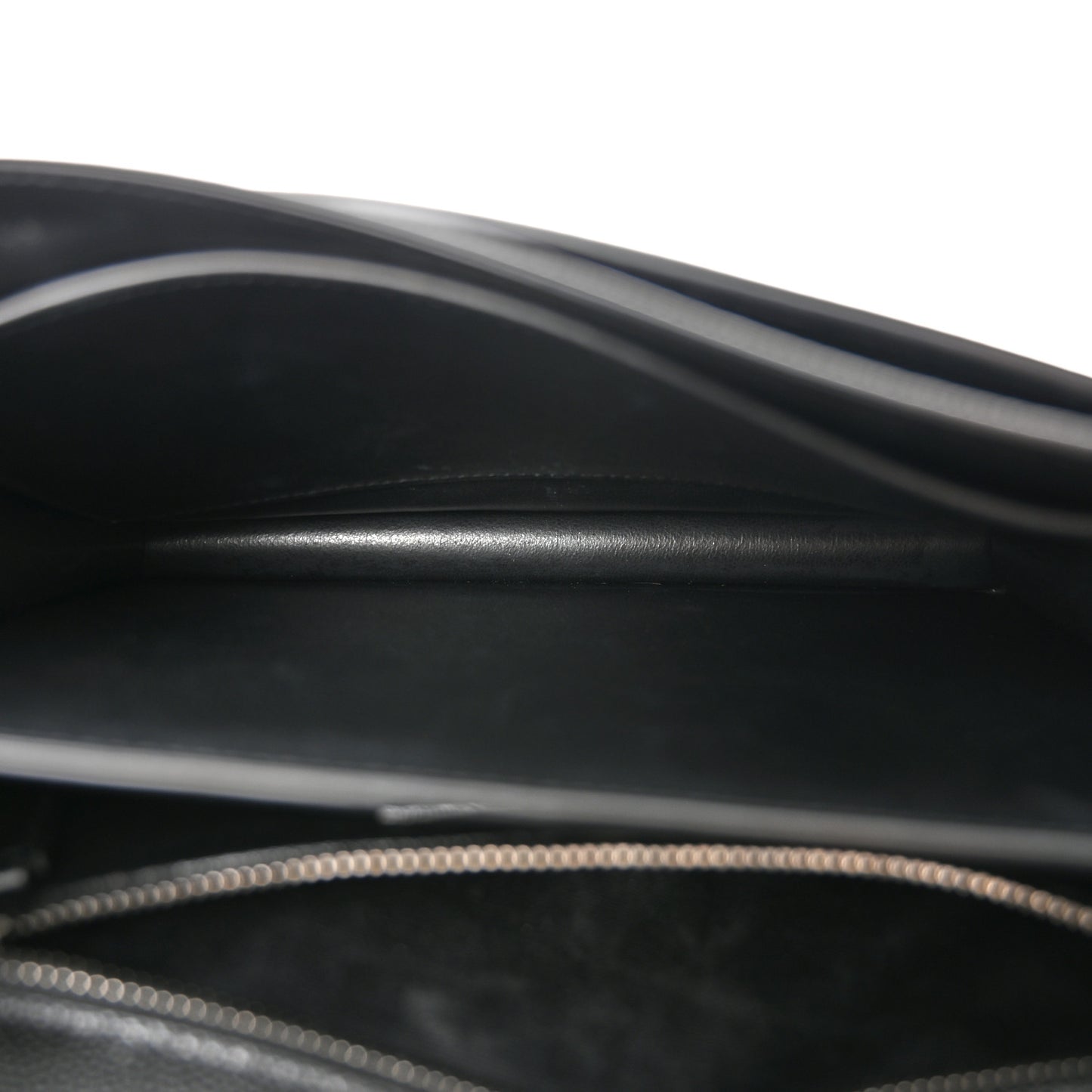 Grain De Poudre Monogram Cassandra Clasp Bag Black