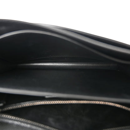 Saint Laurent Grain De Poudre Monogram Cassandra Clasp Bag Black 5 of 10