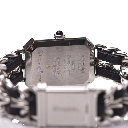 Chanel Stainless Steel Lambskin 20mm Chain Premiere Quartz Watch S 5 of 7
