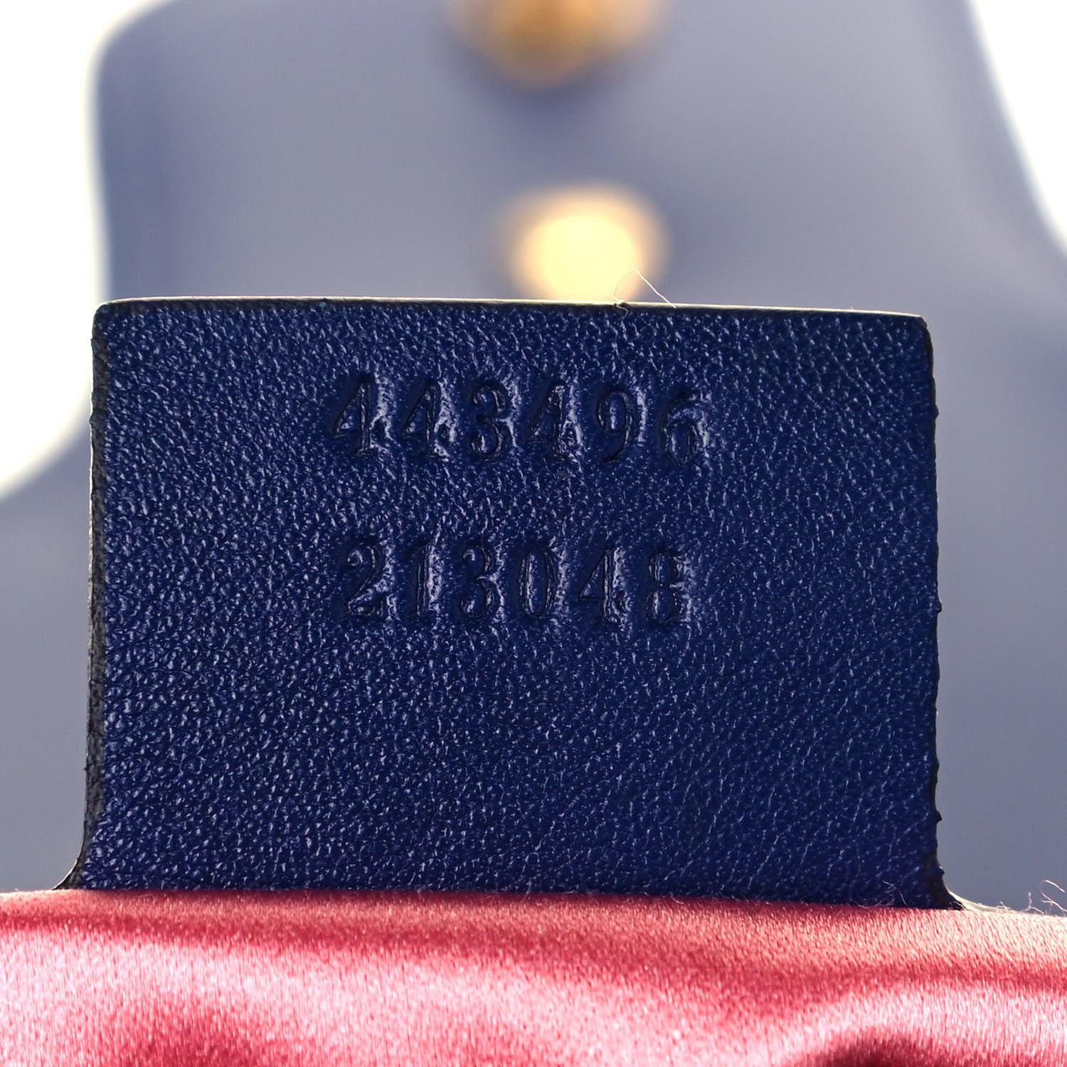 Gucci Velvet Matelasse Medium GG Marmont Shoulder Bag Cobalt Blue 7 of 12
