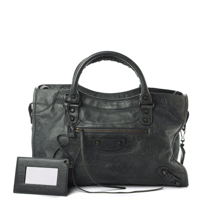 Balenciaga Agneau Classic Hardware City Anthracite 1 of 14