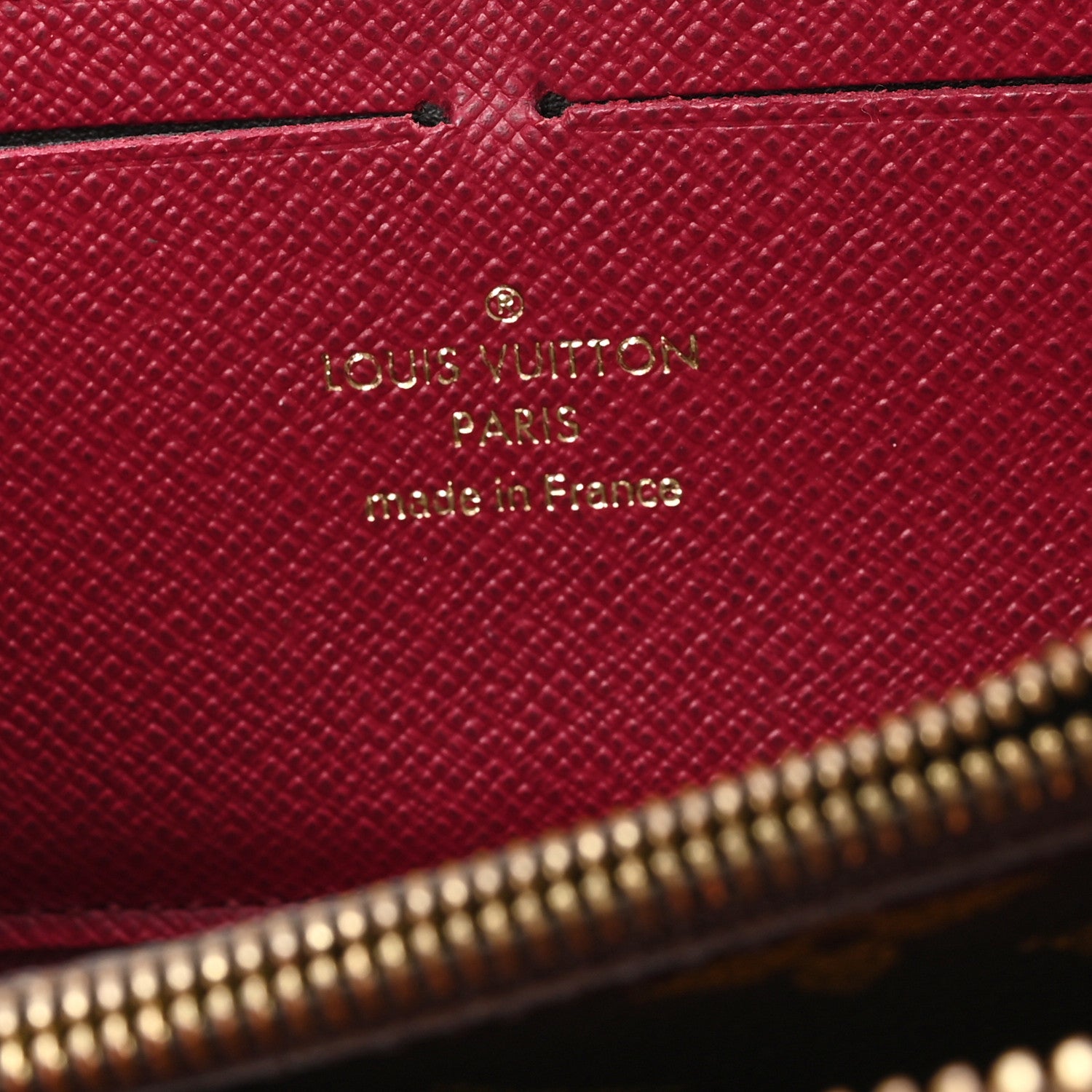 Louis Vuitton Monogram Clemence Wallet Fuchsia 6 of 7