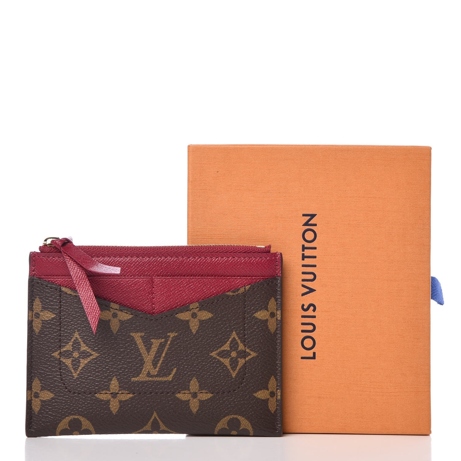 Louis Vuitton Monogram Zipped Card Holder Fuchsia 9 of 9