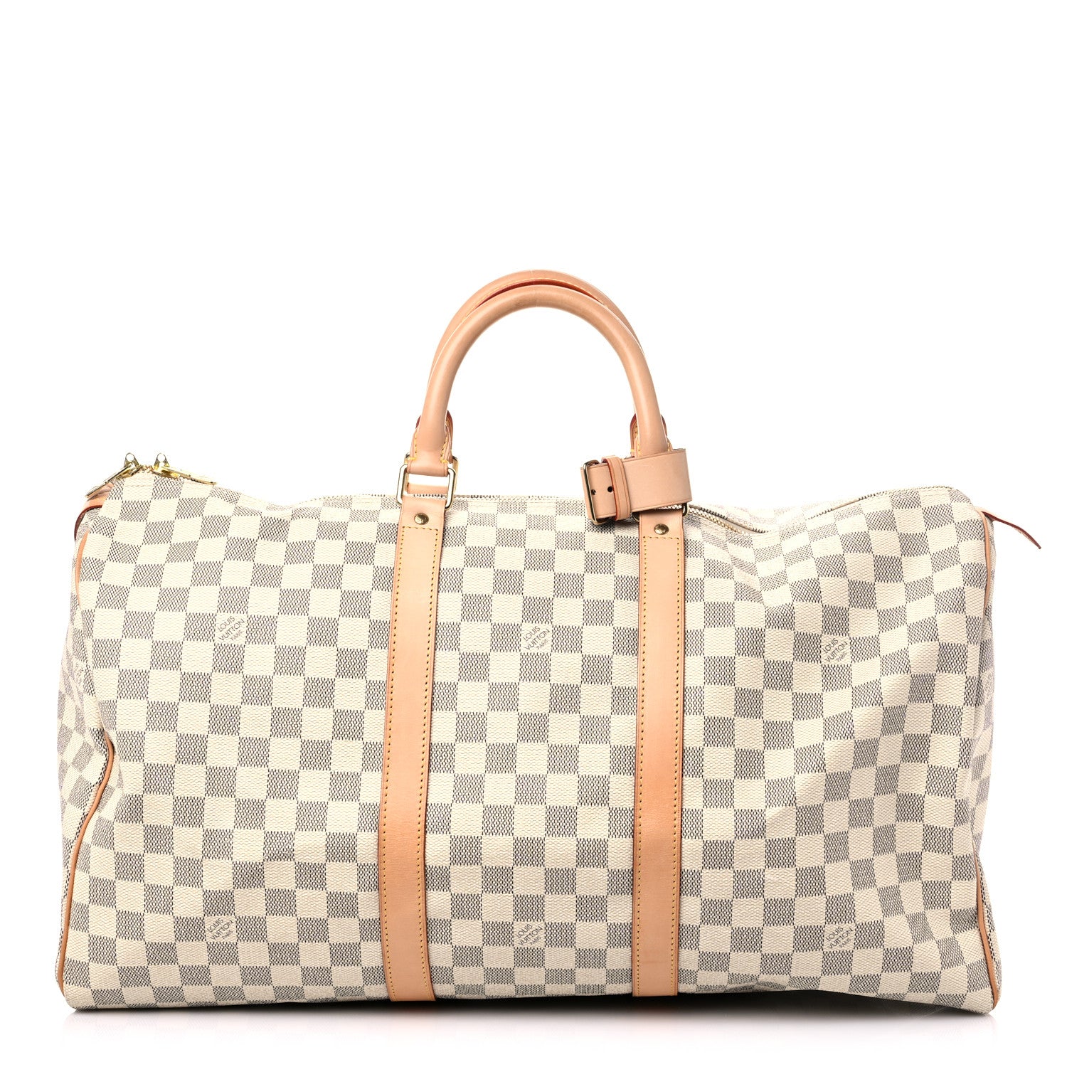 Louis Vuitton Damier Azur Keepall 50 1 of 20