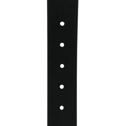 Louis Vuitton Calfskin Vendome 35mm Uniform Belt 100 40 Black 4 of 5