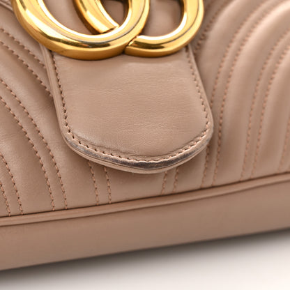 Gucci Calfskin Matelasse Medium GG Marmont Shoulder Bag Porcelain Rose 11 of 11