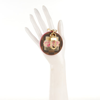 Louis Vuitton Monogram Illustre Posies Bag Charm 2 of 6