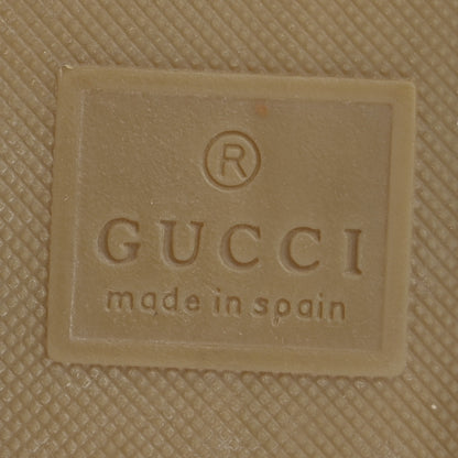 Gucci Denim Crystals GG Monogram Espadrille 20mm Slide Sandals 37.5 Denim 8 of 9