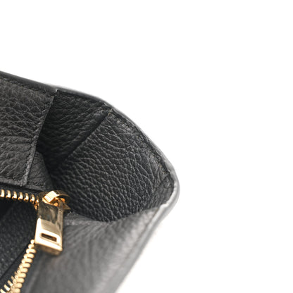 Salvatore Ferragamo Grained Calfskin Medium Star Tote Black 11 of 14