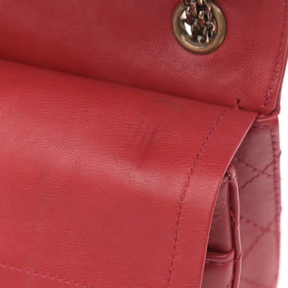 Chanel Calfskin Quilted 2.55 Reissue 225 Flap Red 15 of 16