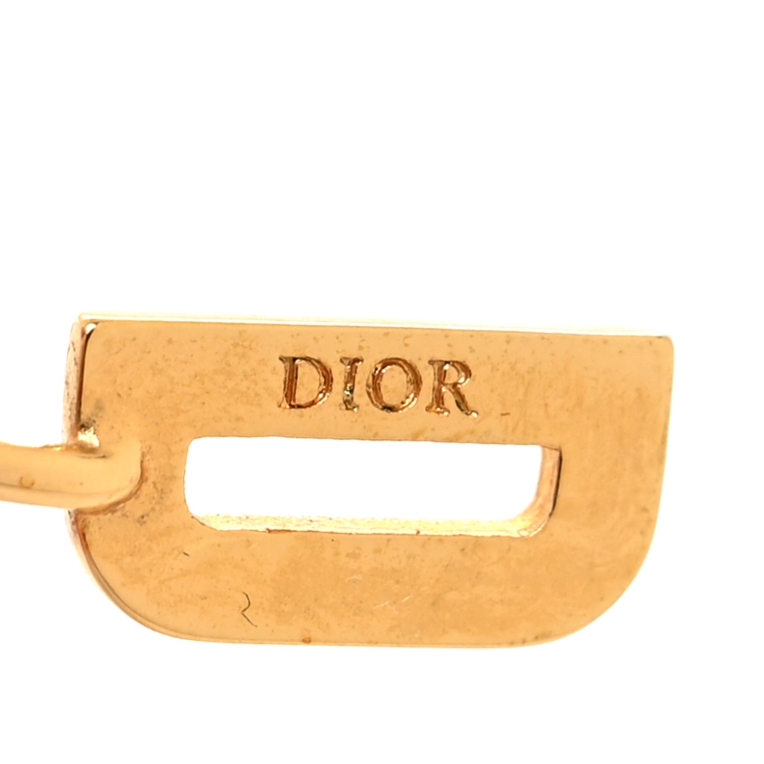 Christian Dior Pearl My ABCDior D Tribale Earring Gold 4 of 5