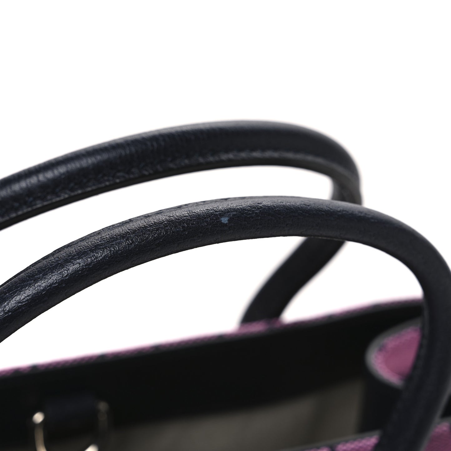 Monogram Multicolor Textured Dollar Calfskin Small Retro Interlocking G Tote Bag Pink Blue