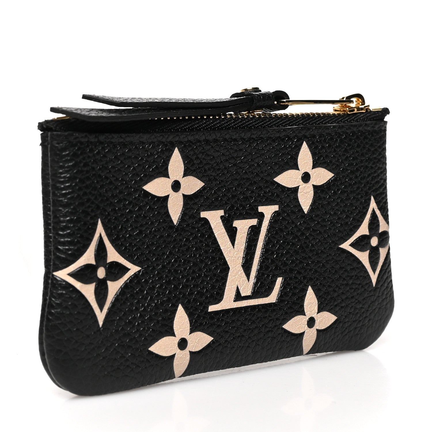 Louis Vuitton Empreinte Monogram Giant Key Pouch Black Beige 3 of 7