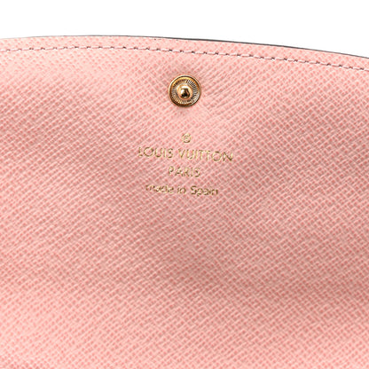 Louis Vuitton Monogram Emilie Wallet Rose Ballerine 6 of 9
