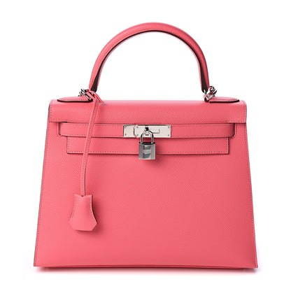 Hermes Epsom Kelly Sellier 28 Rose Azalee 1 of 7