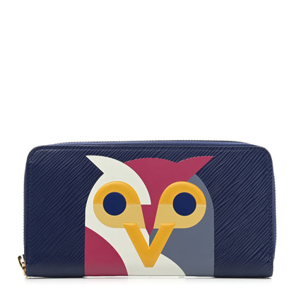 Louis Vuitton Epi Owl Zippy Wallet Iris 1 of 7