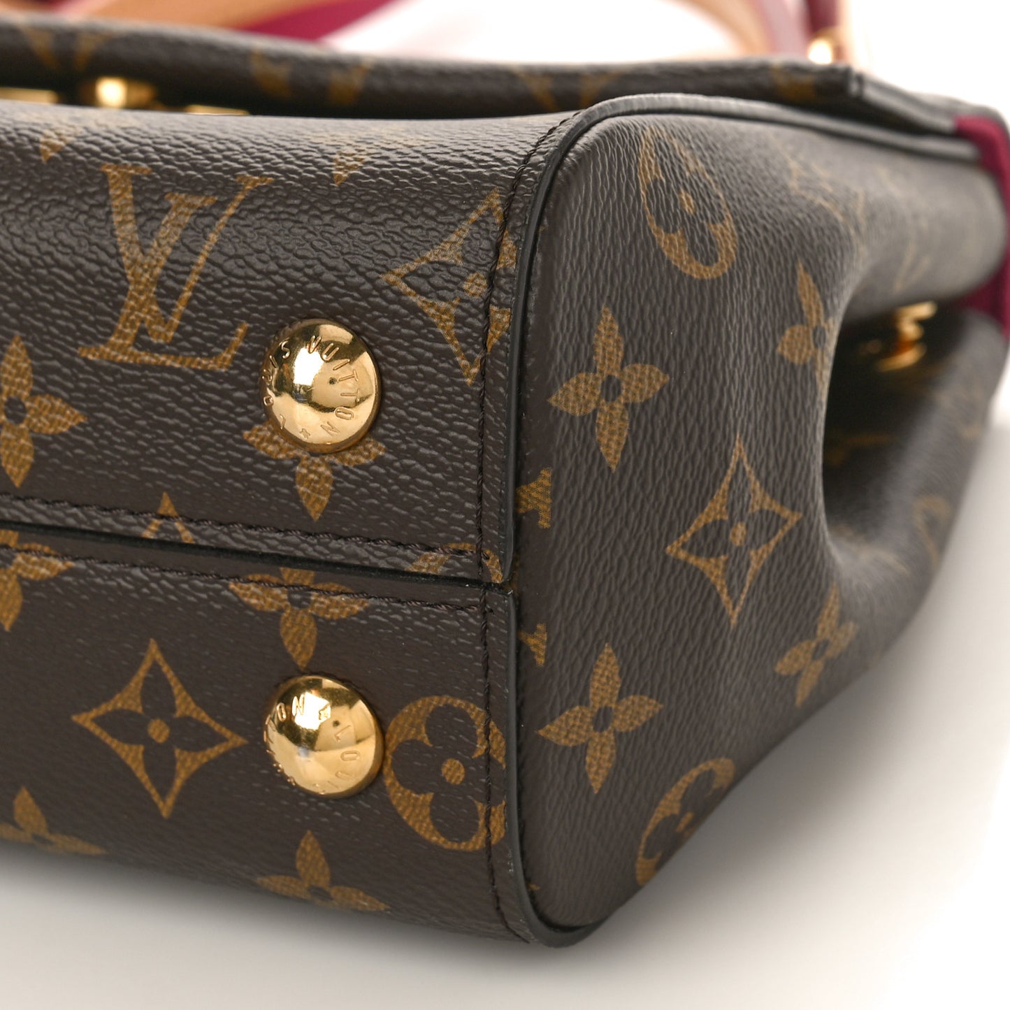 Monogram Cluny BB Bordeaux Fuchsia