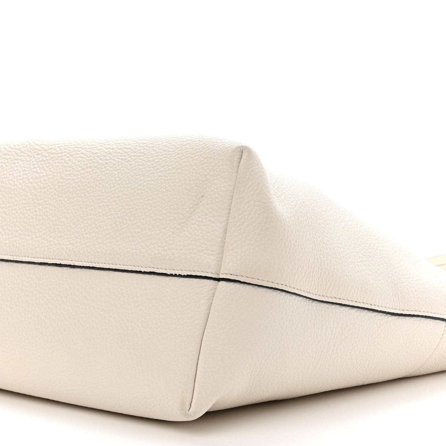 Vitello Phenix Shopping Tote White