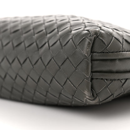 Bottega Veneta Nappa Intrecciato Nodini Crossbody Messenger New Light Grey 10 of 16