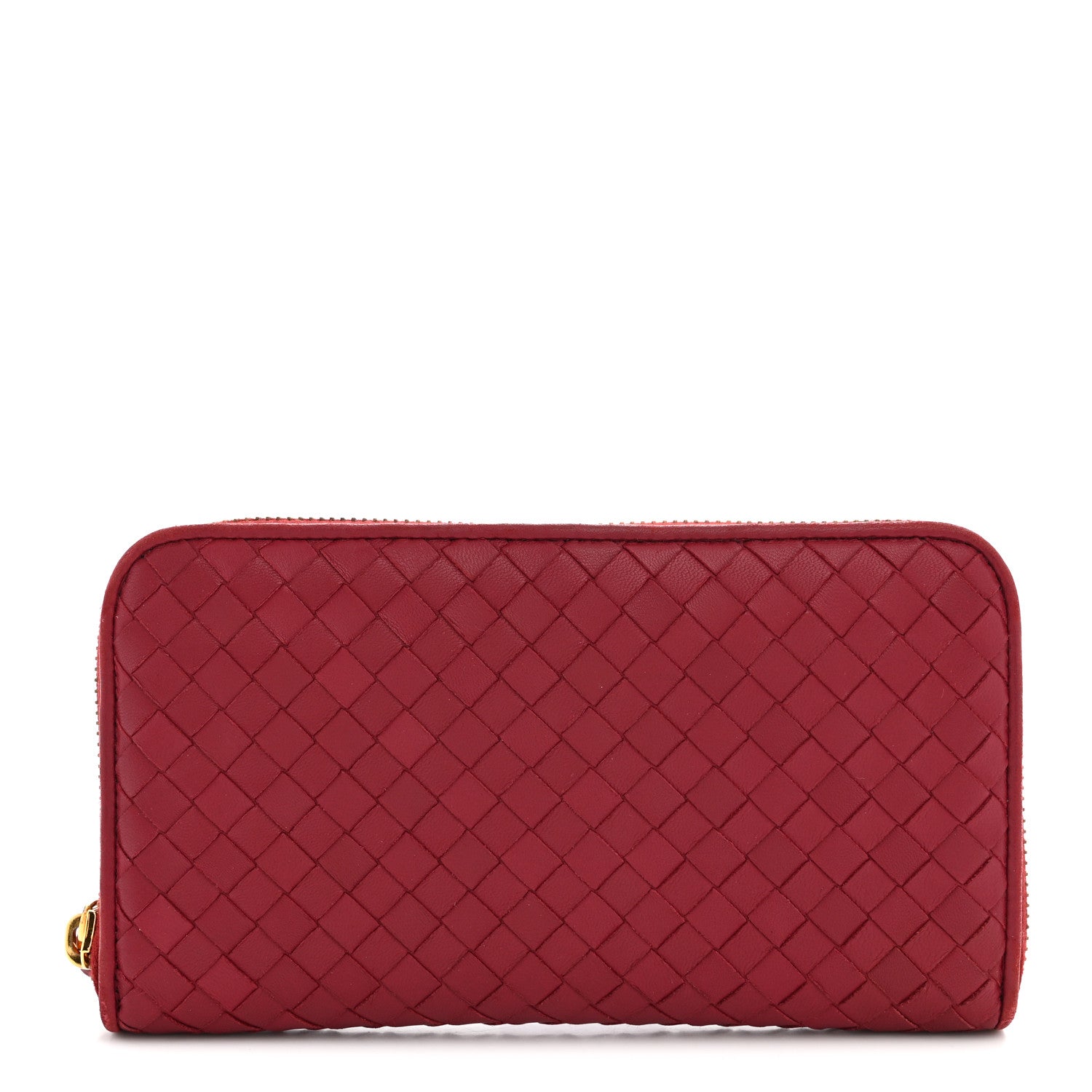 Bottega Veneta Nappa Intrecciato Zip Around Wallet Eclipse 1 of 10