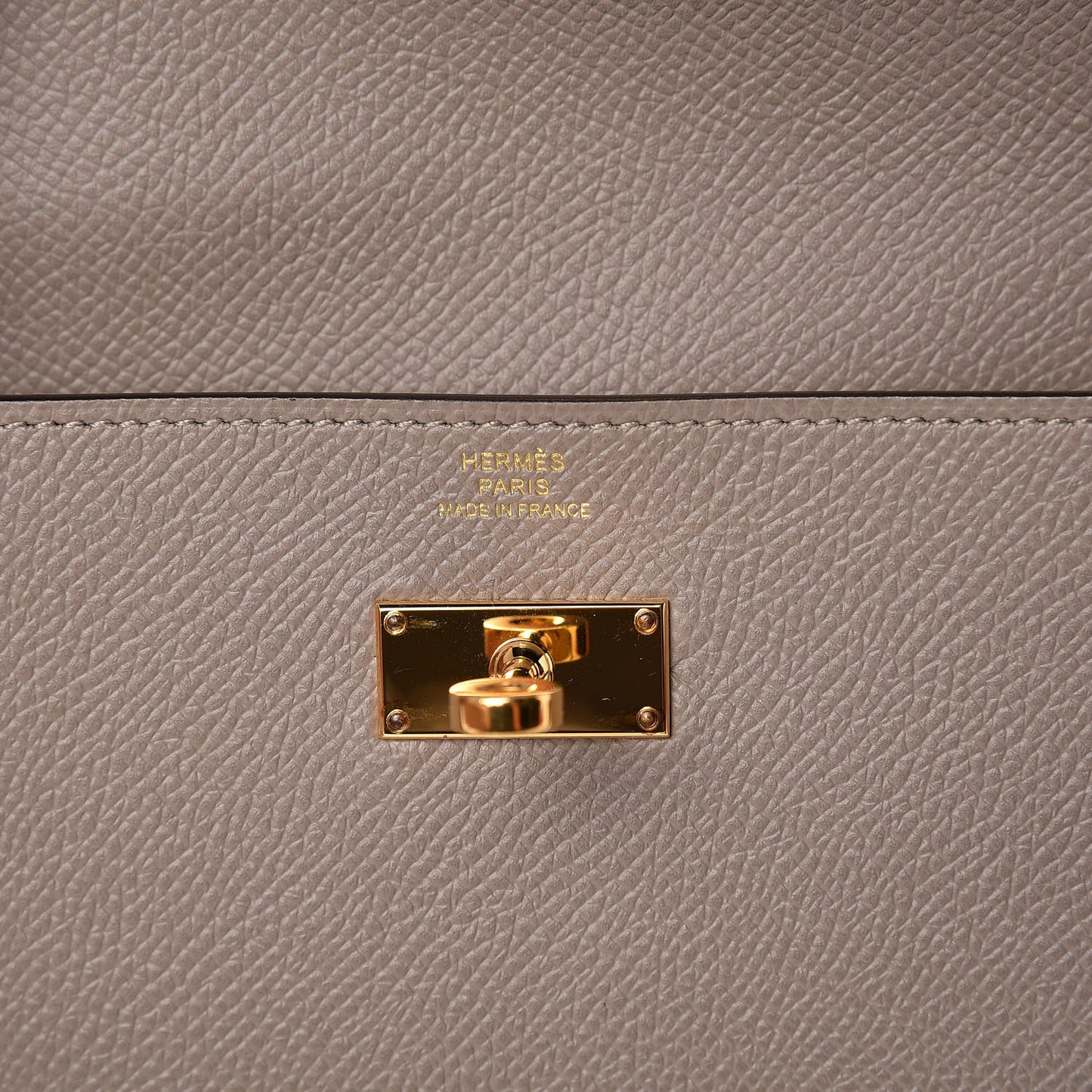 Epsom Kelly Longue Wallet Gris Asphalte