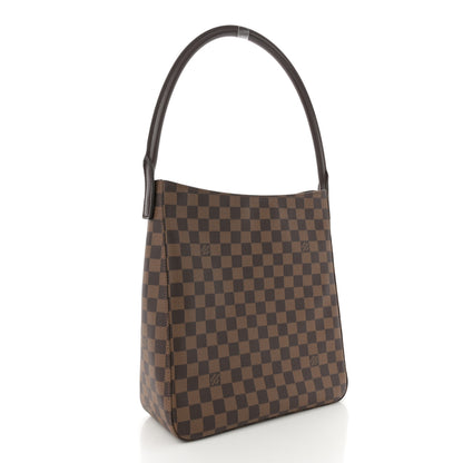 Louis Vuitton Damier Ebene Looping GM 3 of 12