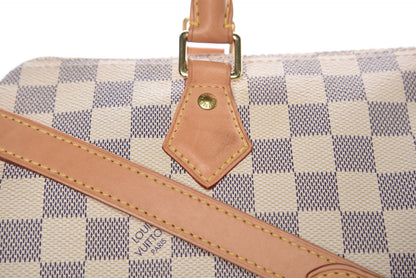 Louis Vuitton Damier Azur Speedy Bandouliere 30 17 of 19