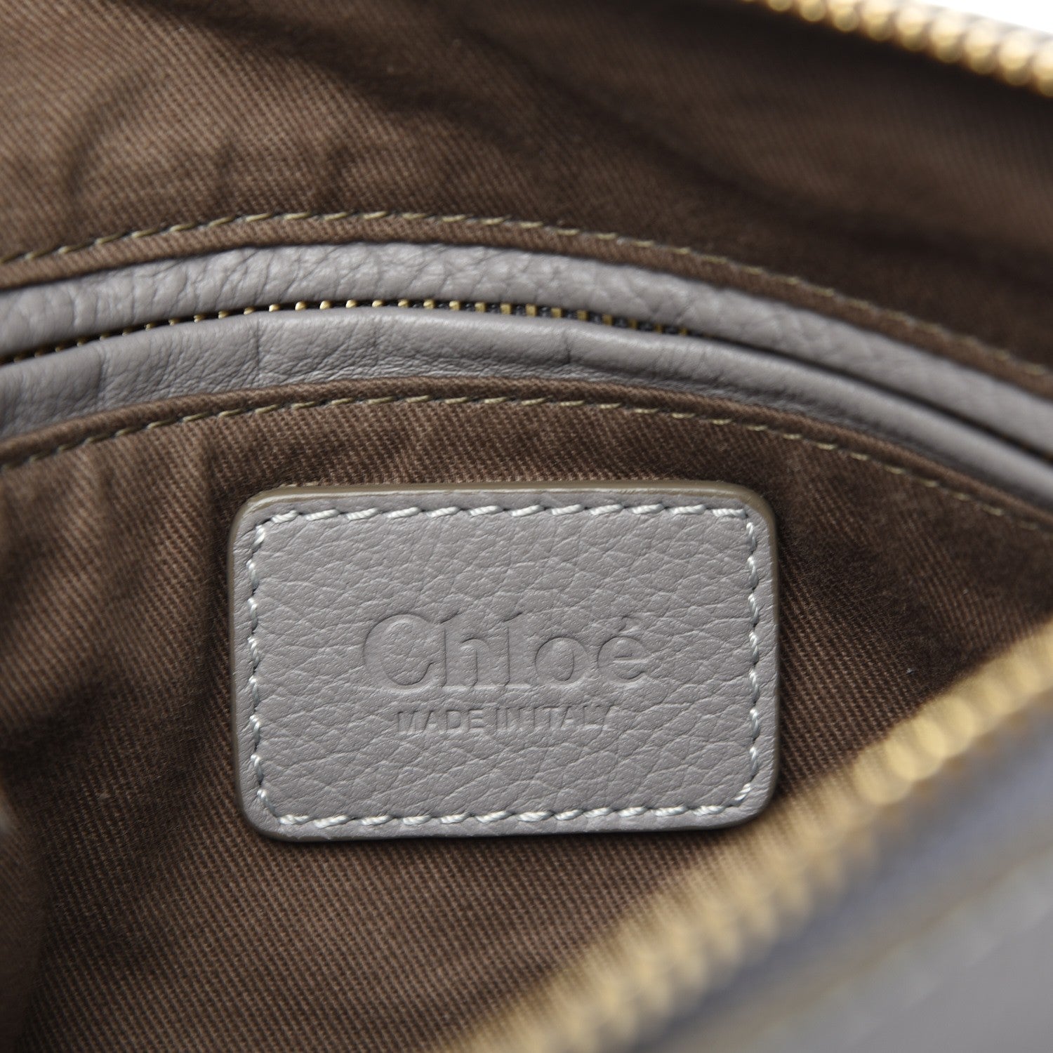 Chloe Calfskin Medium Marcie Satchel Cashmere Grey 7 of 8