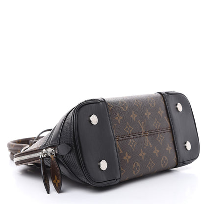 Louis Vuitton Shiny Monogram Alma PM Black 4 of 11