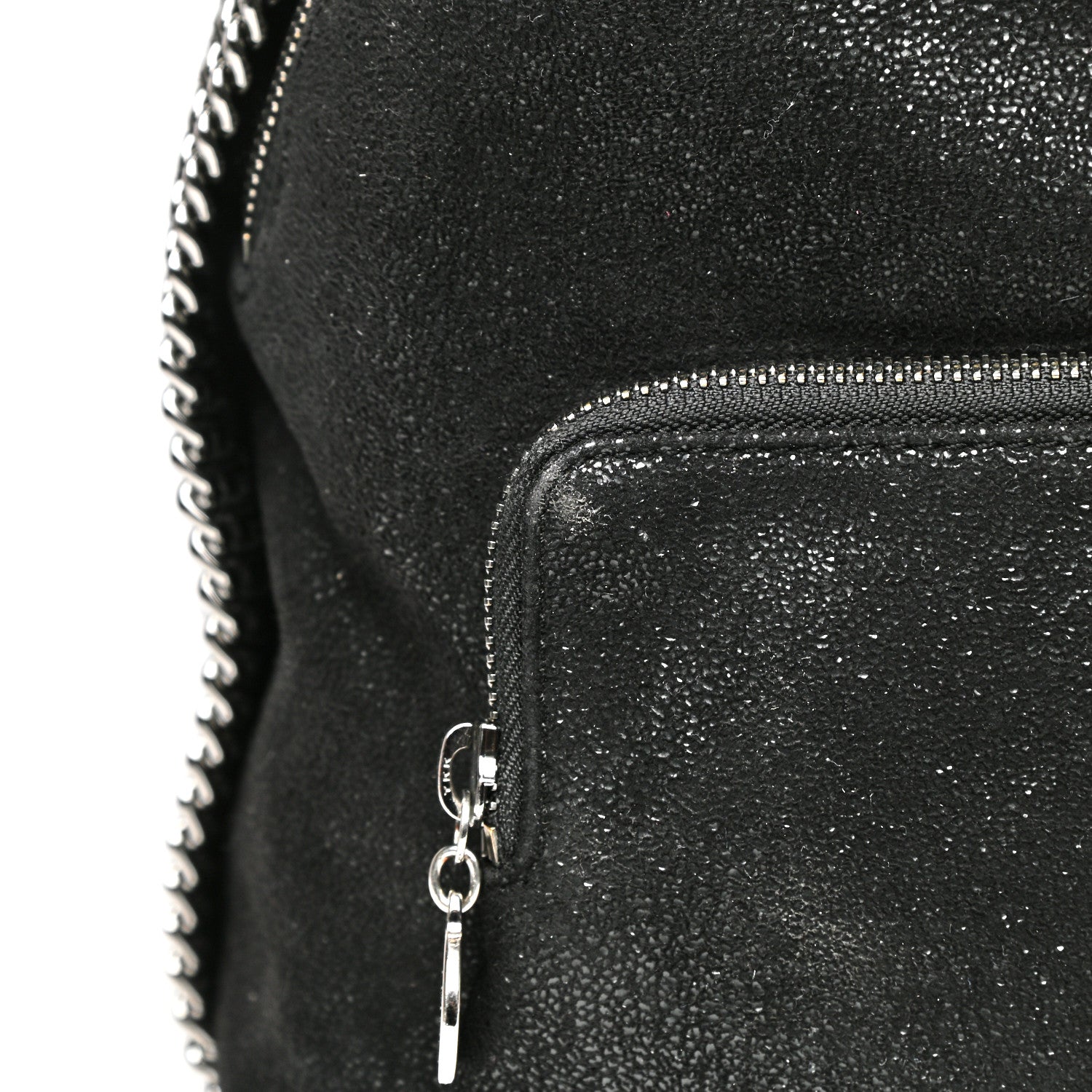 Stella McCartney Shaggy Deer Small Falabella Backpack Black 13 of 16