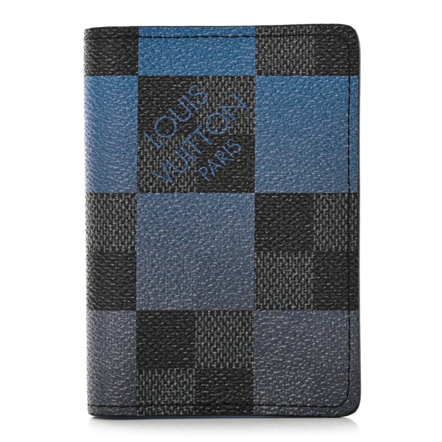 Damier Graphite Giant Pocket Organizer Blue
