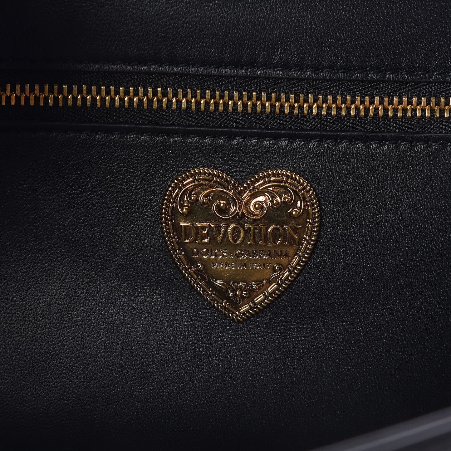 Calfskin Large Devotion Bag Black
