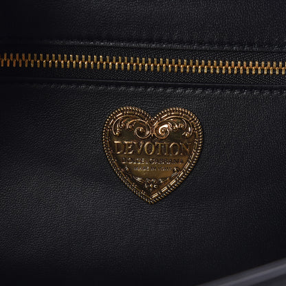 Dolce & Gabbana Calfskin Large Devotion Bag Black 6 of 8