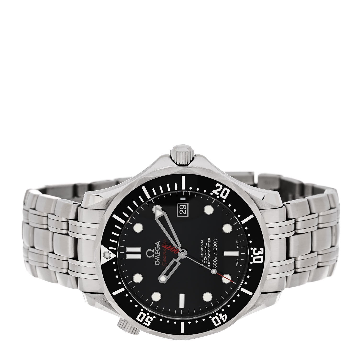 Omega Stainless Steel 41mm Seamaster 300M James Bond 007 Automatic Watch Black 212.30.41.20.01.001 2 of 5