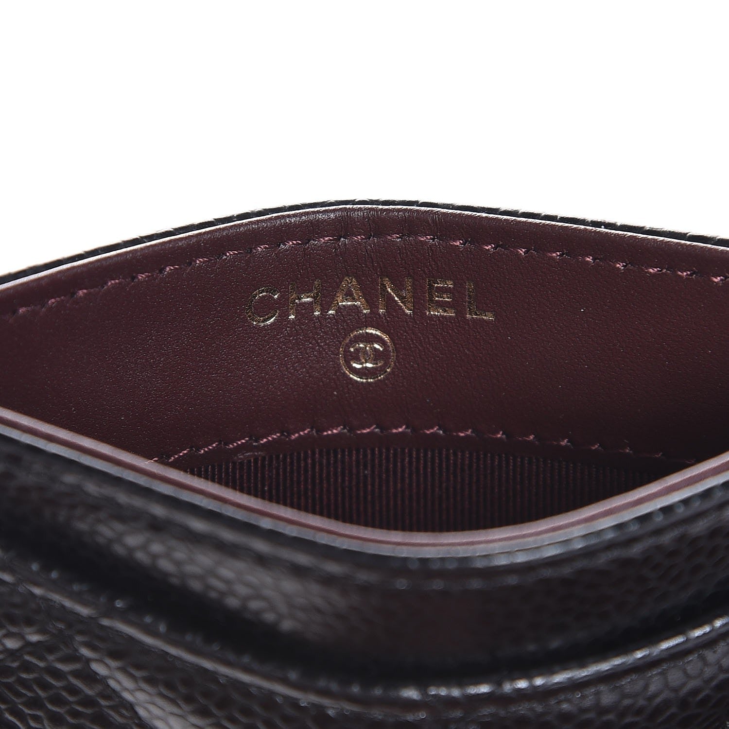 Chanel Caviar Quilted Card Holder Black 6 of 9