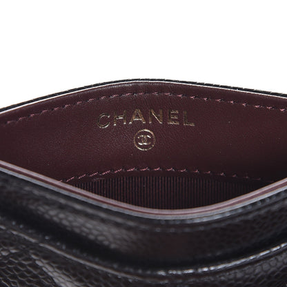 Chanel Caviar Quilted Card Holder Black 6 of 9
