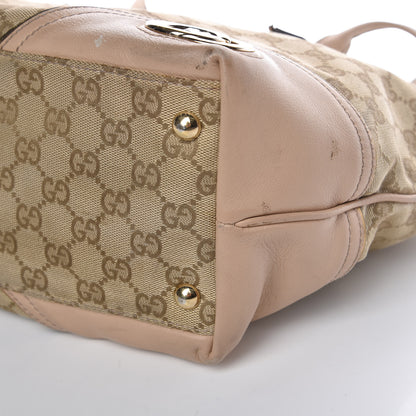 Gucci Monogram Medium New Britt Tote Beige 27 of 27