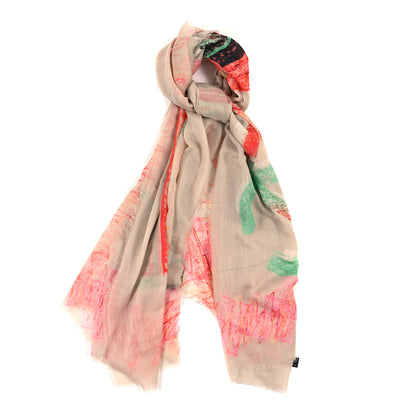 Chanel Cashmere No. 5 Scarf Multicolor 1 of 3