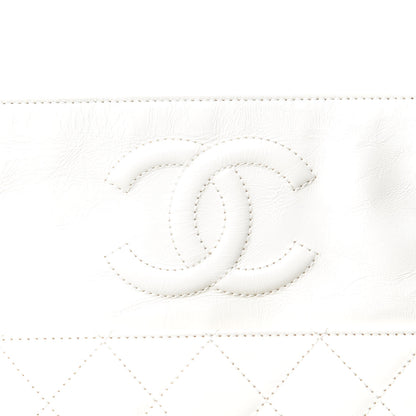 Chanel Crumpled Calfskin En Vogue Rope Hobo Bag White 5 of 10