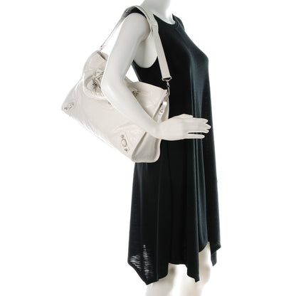Balenciaga Agneau Giant 12 Silver Hardware City Creme Ivory 2 of 8