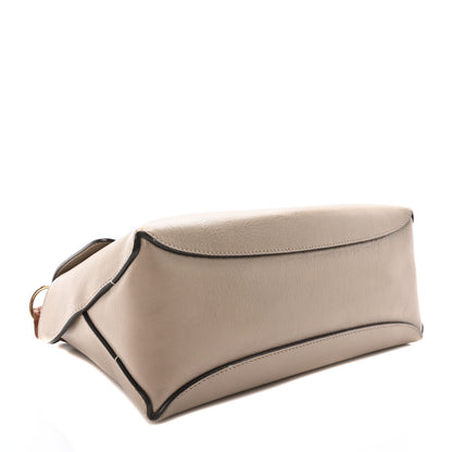 Chloe Calfskin Fedora Satchel Taupe 4 of 9