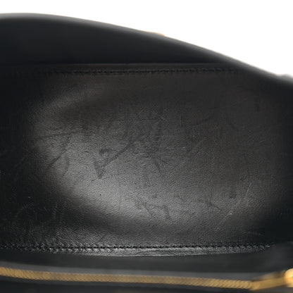 Balenciaga Shiny Box Calfskin Small Hourglass Top Handle Bag Black 5 of 13
